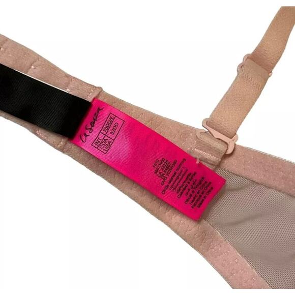 La Senza Diva Bra Peach Lace Multiway Strap Women's Size 32DD | 10D-771 - Picture 6 of 8